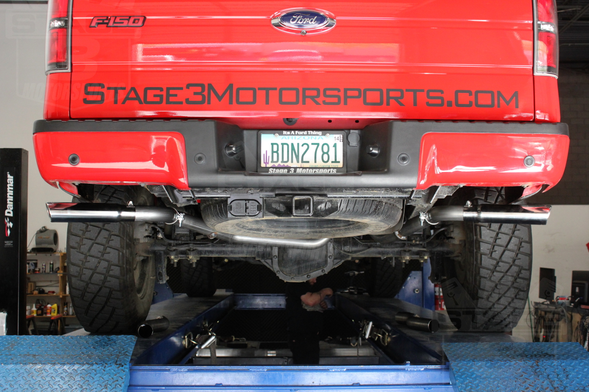 2011-2014 F150 5.0L Flowmaster American Thunder Cat-Back Exhaust Kit
